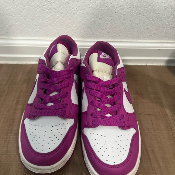 Nike Shoes - Nike women Magenta and White Sneakers size  women 7.5
